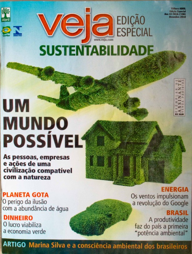 Edição Especial sobre Sustentabilidade da Revista Veja